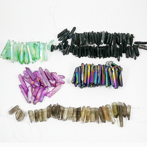 Custom Design Crystal Ear cuff & Dread cuff - Picture 4 of 5